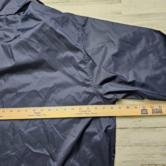 Navy NRA-ILA Pullover Windbreaker Jacket XL 100% Nylon w/ Hood 2nd Amendment Gun - Picture 6 of 7